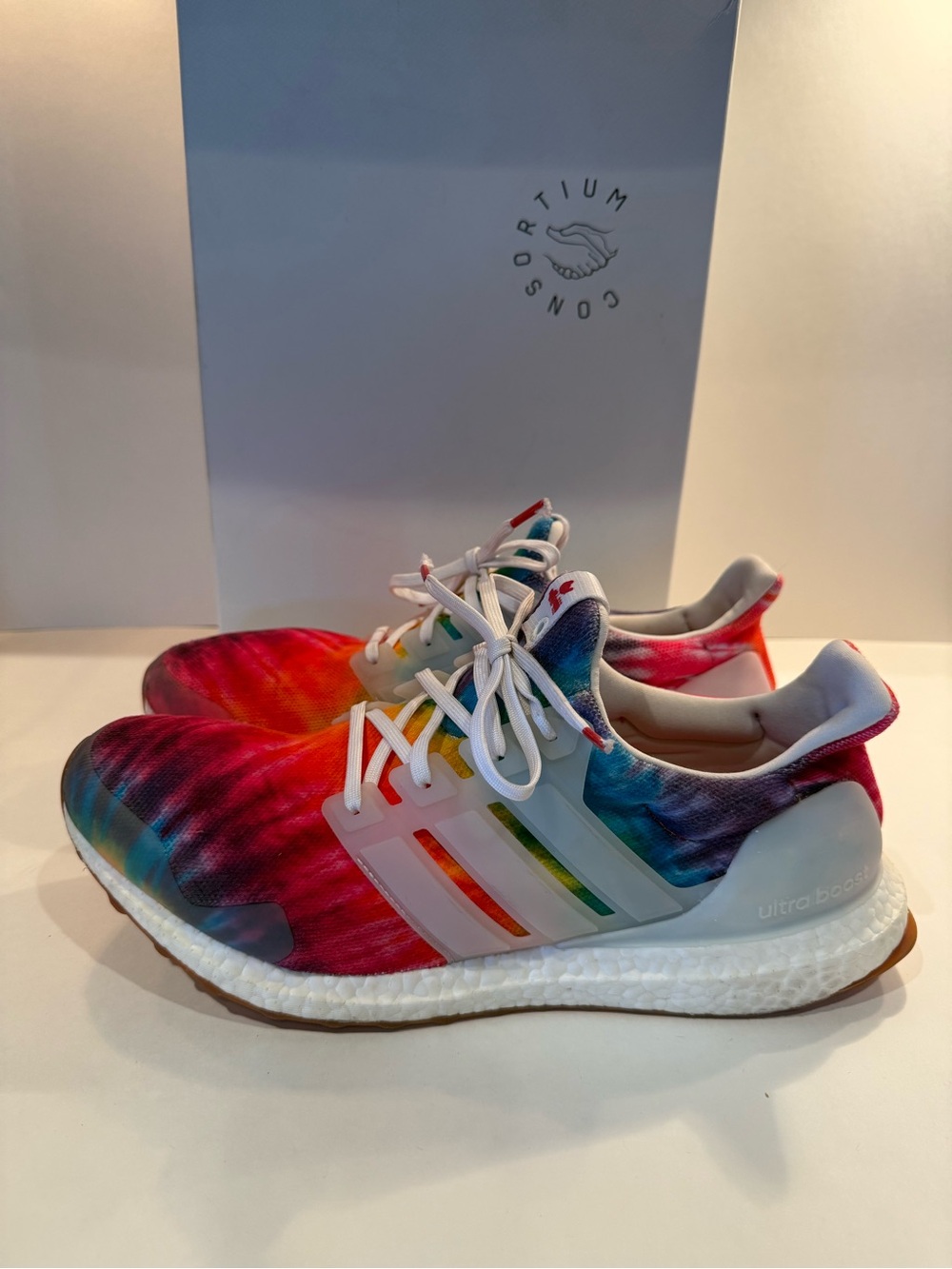 Adidas UltraBoost Consortium x Nice Kicks Tye Dye Sneakers